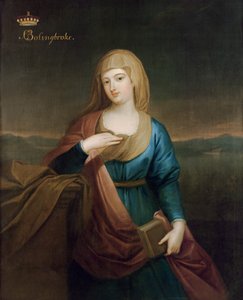 Portret van Marie Claire Deschamps de Marcilly (1675-1750), tweede vrouw van Henry, 1e Burggraaf Bolingbroke, c.1720